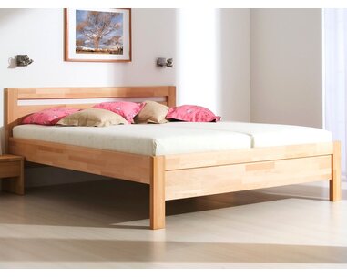 Zvýšená postel z masivu Karlo, masiv buk cink Zvýšená postel z masivu Karlo, masiv buk cink