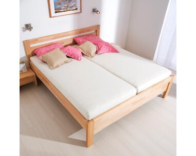 Zvýšená postel z masivu Karlo, masiv buk cink Zvýšená postel z masivu Karlo, masiv buk cink