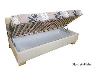 Čalouněná postel s úložným prostorem Adam Čalouněná postel s úložným prostorem Adam