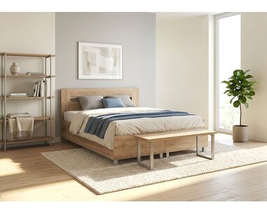 Zvýšená postel Sandra, s roštem a matrací Zvýšená postel Sandra, s roštem a matrací