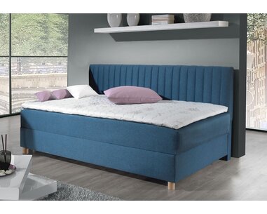 Americká postel boxspring s úložným prostorem NOVO - interier Americká postel boxspring s úložným prostorem NOVO - interier