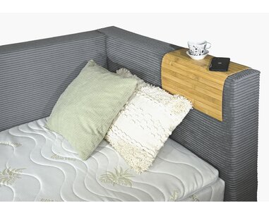 Čalouněná postel s úložným prostorem Sono Čalouněná postel s úložným prostorem Sono