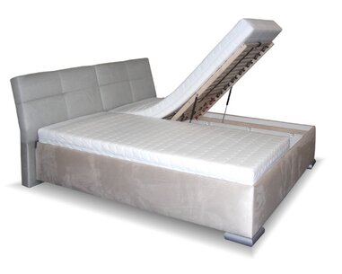 Čalouněná postel s úložným prostorem LUSSO Čalouněná postel s úložným prostorem LUSSO