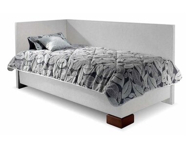 Čalouněná postel s úložným prostorem Quatro, s čely Čalouněná postel s úložným prostorem Quatro, s čely