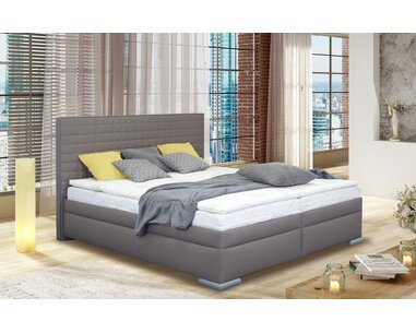 Americká postel boxspring RIALTO, s úložným prostorem Americká postel boxspring RIALTO, s úložným prostorem
