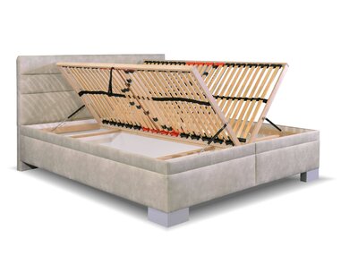 Čalouněná postel s úložným prostorem Antila Čalouněná postel s úložným prostorem Antila