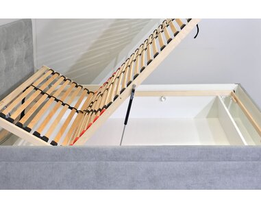 Čalouněná postel s úložným prostorem Laterna, 120x200 cm Čalouněná postel s úložným prostorem Laterna, 120x200 cm