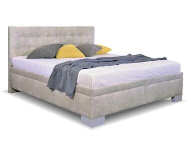 Zvýšená čalouněná postel s úložným prostorem Laterna Zvýšená čalouněná postel s úložným prostorem Laterna