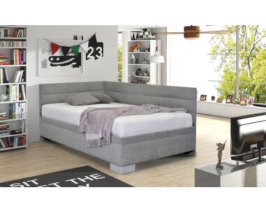Čalouněná postel s úložným prostorem Niobe, 90x210 cm Čalouněná postel s úložným prostorem Niobe, 90x210 cm