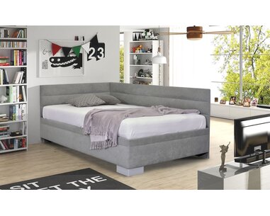 Čalouněná postel s úložným prostorem Niobe, 140x200 cm Čalouněná postel s úložným prostorem Niobe, 140x200 cm