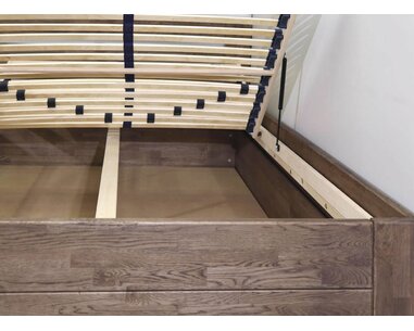 Postel s úložným prostorem ARION 2, 140x200, masiv buk Postel s úložným prostorem ARION 2, 140x200, masiv buk