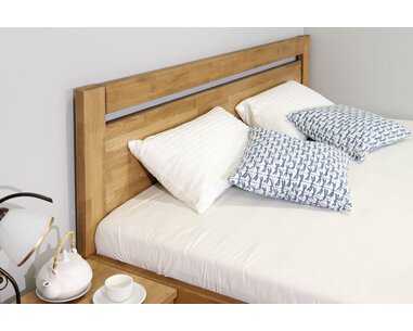 Zvýšená postel s úložným prostorem Klementin, masiv buk Zvýšená postel s úložným prostorem Klementin, masiv buk