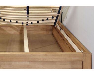 Zvýšená postel s úložným prostorem Klementin, 140x200, masiv buk Zvýšená postel s úložným prostorem Klementin, 140x200, masiv buk