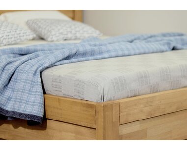 Zvýšená postel s úložným prostorem Klementin, 120x200, masiv buk Zvýšená postel s úložným prostorem Klementin, 120x200, masiv buk