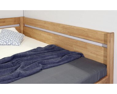 Zvýšená postel z masivu Academia, 80x200, 90x200, masiv buk, Pravá Zvýšená postel z masivu Academia, 80x200, 90x200, masiv buk, Pravá