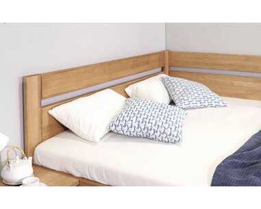 Postel s úložným prostorem Academia, masiv buk, Pravá Postel s úložným prostorem Academia, masiv buk, Pravá