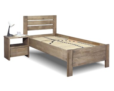 Zvýšená postel z masivu Mistral, 80x200, 90x200, masiv buk Zvýšená postel z masivu Mistral, 80x200, 90x200, masiv buk