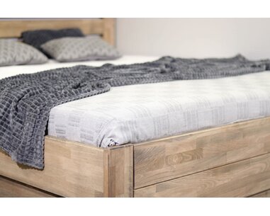 Zvýšená postel z masivu Mistral, 80x200, 90x200, masiv buk Zvýšená postel z masivu Mistral, 80x200, 90x200, masiv buk