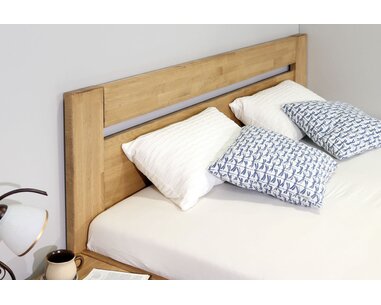 Zvýšená postel dvoulůžko z masivu Orfeus, masiv buk Zvýšená postel dvoulůžko z masivu Orfeus, masiv buk