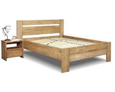 Zvýšená postel z masivu Orfeus, masiv buk, 140x200 Zvýšená postel z masivu Orfeus, masiv buk, 140x200