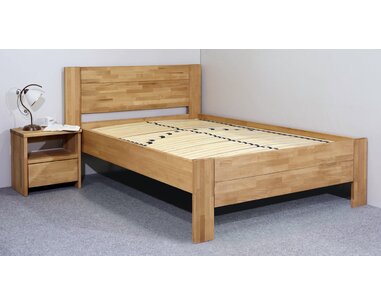 Zvýšená postel z masivu Trinity 2, 140x200, masiv buk Zvýšená postel z masivu Trinity 2, 140x200, masiv buk