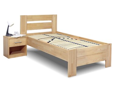 Postel z masivu Trinity, 80x200, 90x200, masiv buk Postel z masivu Trinity, 80x200, 90x200, masiv buk