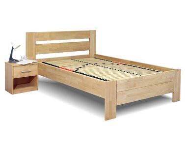 Postel z masivu Trinity, 140x200, masiv buk Postel z masivu Trinity, 140x200, masiv buk