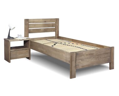 Postel z masivu Mistral, 120x200, masiv buk Postel z masivu Mistral, 120x200, masiv buk