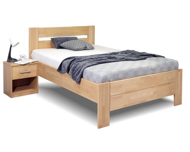 Zvýšená postel z masivu Trinity, masiv buk, 120x200 Zvýšená postel z masivu Trinity, masiv buk, 120x200