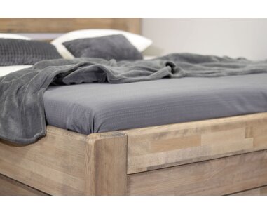 Postel s úložným prostorem Primátor, 120x200, masiv buk Postel s úložným prostorem Primátor, 120x200, masiv buk