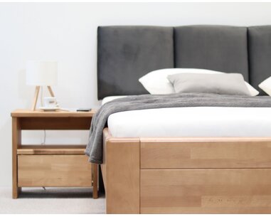 Čelo - dvoulůžko z masivu Casanova 3, masiv buk Čelo - dvoulůžko z masivu Casanova 3, masiv buk