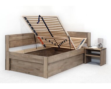 Detail čela - postel Timea levá Detail čela - postel Timea levá