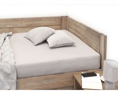 Čelo - postel z masivu Timea levá, masiv buk Čelo - postel z masivu Timea levá, masiv buk