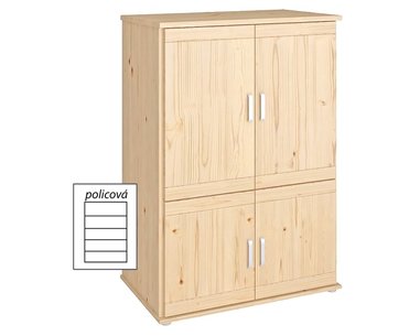 Šatní skříň Beta-180 smrk Šatní skříň Beta-180 smrk