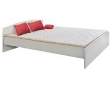 Manželská postel - dvojlůžko 180x200 IA342B, lamino bílé Manželská postel - dvojlůžko 180x200 IA342B, lamino bílé