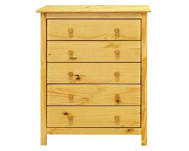 Komoda - 5 zásuvková IA8077, masiv smrk Komoda - 5 zásuvková IA8077, masiv smrk