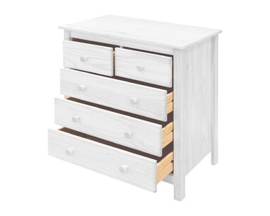 Komoda 5 zásuvková IA809B1, masiv borovica Komoda 5 zásuvková IA809B1, masiv borovica