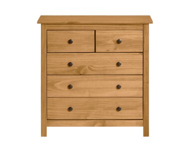 Komoda 5 zásuvková IA8091V, masiv borovice Komoda 5 zásuvková IA8091V, masiv borovice