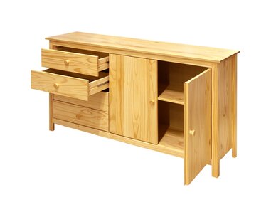 Komoda 8097, masiv borovice Komoda 8097, masiv borovice