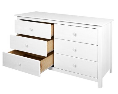 Komoda 6 zásuvková IA9133B, masiv borovice Komoda 6 zásuvková IA9133B, masiv borovice