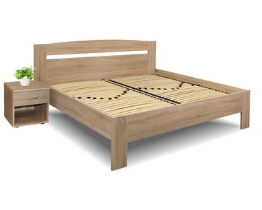 Manželská postel Maria 160x200, 180x200, lamino Manželská postel Maria 160x200, 180x200, lamino