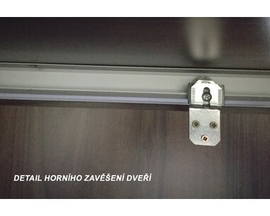 Šatní skříň s posuvnými dveřmi EVITA 12, šířka 120 cm Šatní skříň s posuvnými dveřmi EVITA 12, šířka 120 cm