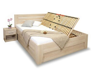 Rozšířená postel dvoulužko s úložným prostorem CANARIA 200x200 Rozšířená postel dvoulužko s úložným prostorem CANARIA 200x200