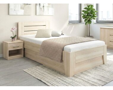 Zvýšená postel s úložným prostorem CANARIA, 120x210 Zvýšená postel s úložným prostorem CANARIA, 120x210