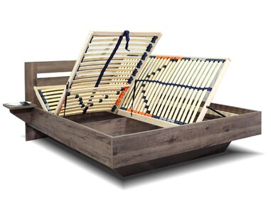 Detail roštu - úložná postel Elevia Detail roštu - úložná postel Elevia