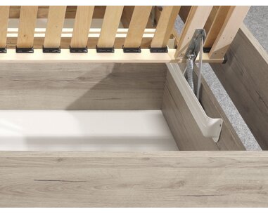 jednolůžko s úložným prostorem HUGO, boční výklop jednolůžko s úložným prostorem HUGO, boční výklop