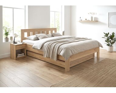 Dvoulůžko s úložným prostorem MALAGA, boční výklop Dvoulůžko s úložným prostorem MALAGA, boční výklop