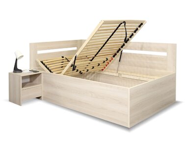 Detail roštu - Rohová úložná postel Richardo Detail roštu - Rohová úložná postel Richardo
