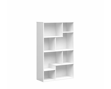 Střední regál TETRIS 140, bílá lesk Střední regál TETRIS 140, bílá lesk