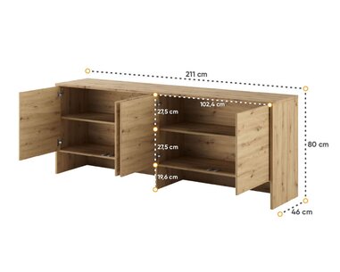 Nádstavec postele Monterasso Nádstavec postele Monterasso